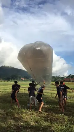 template balon udara