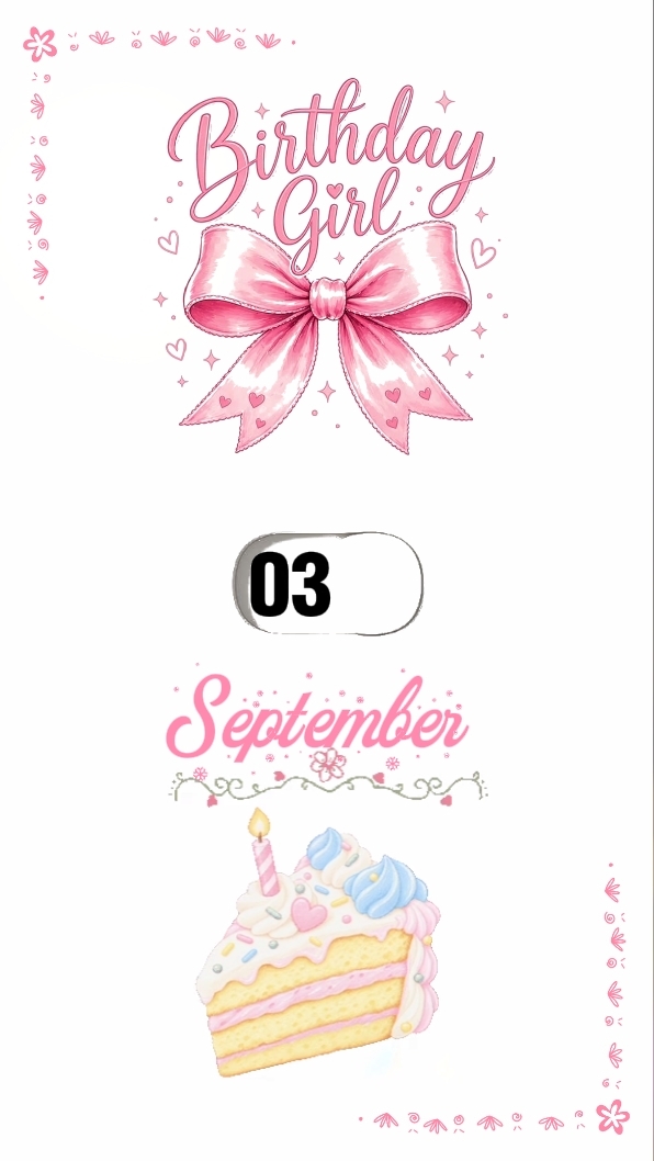 Aniversariante Filha