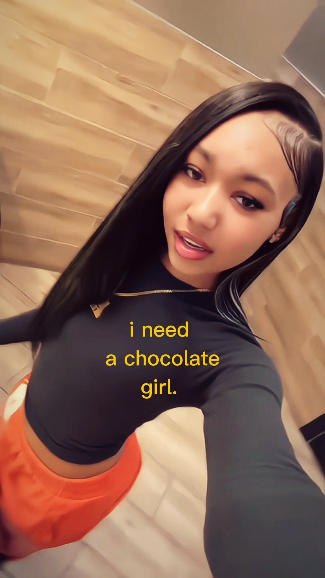 Chocolate girl
