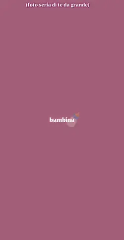 ritorno bambina
