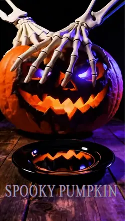 Spooky pumpkin