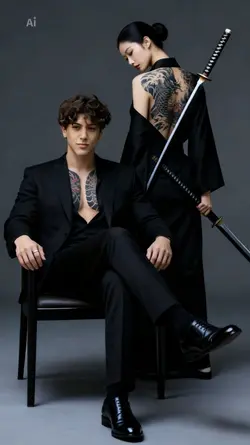 yakuza black suit Ai