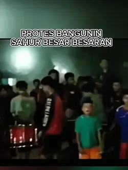 AKSI PROTES SAHUR