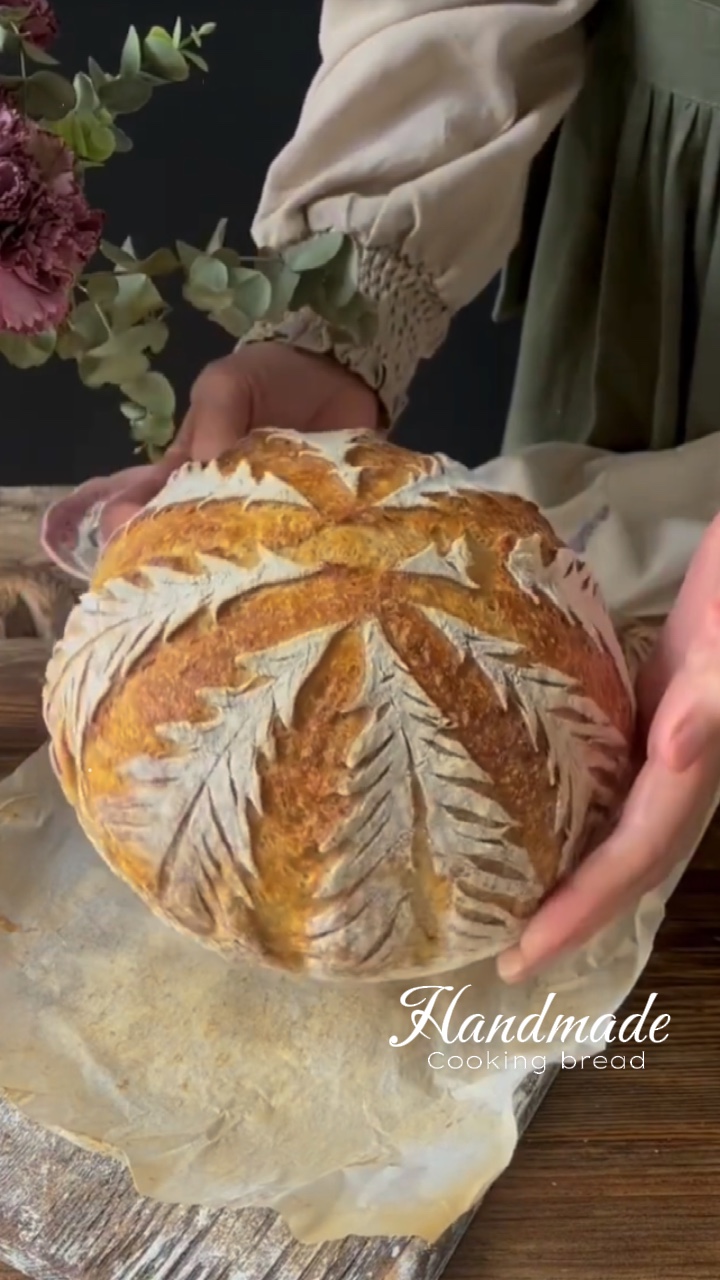 Cooking bread 