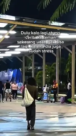 kalau lagi stres