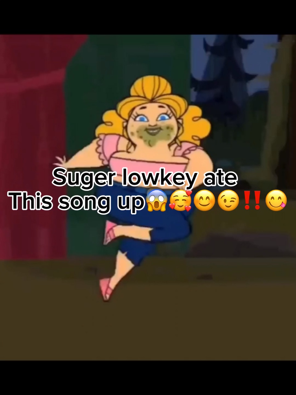 Sugar ate this up😋😋😋