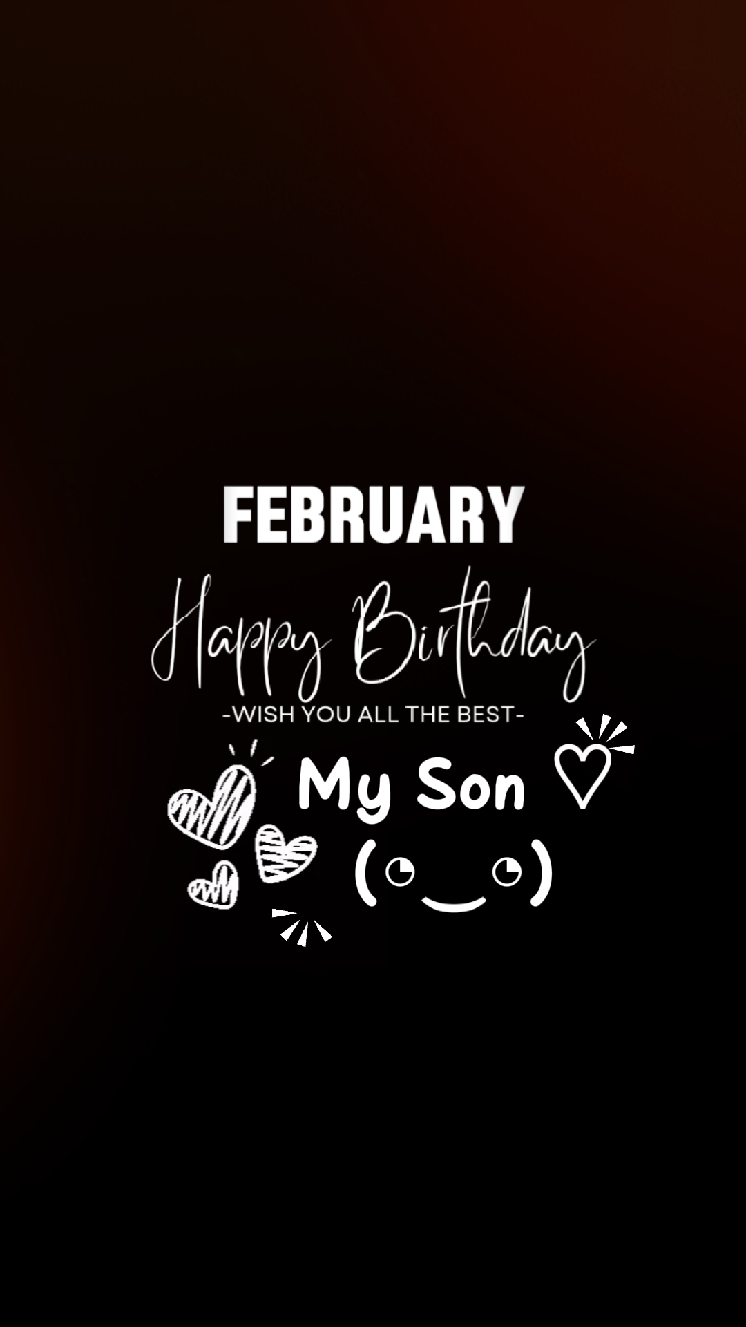 Birthday My Son