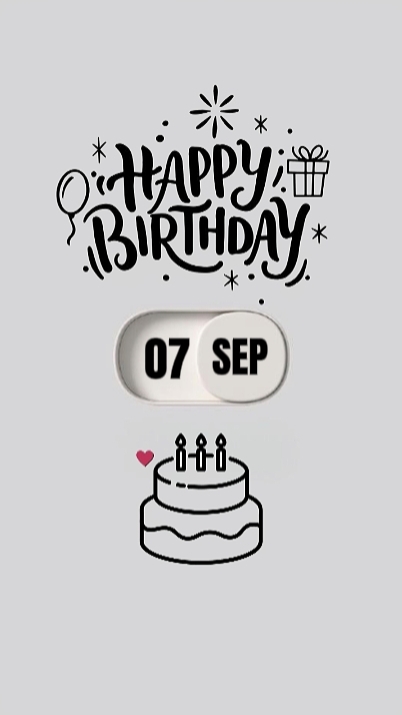 HBD 07 SEPT 2026