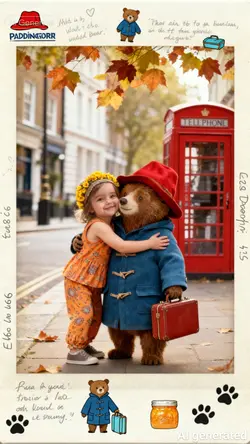 Paddington Bear hug