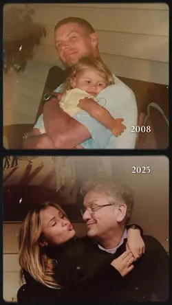 antes e depois - pai