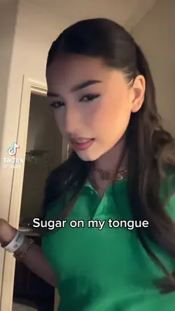 Sugar on my tongue