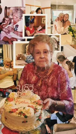 Birthday grandmother