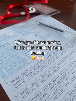 habis ujian healing 
