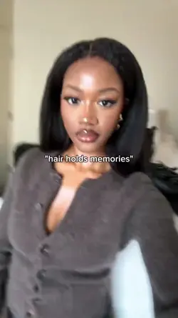 hair holds memories