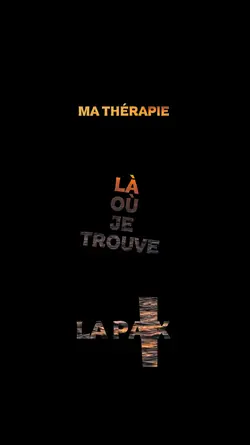 Ma tranquillité