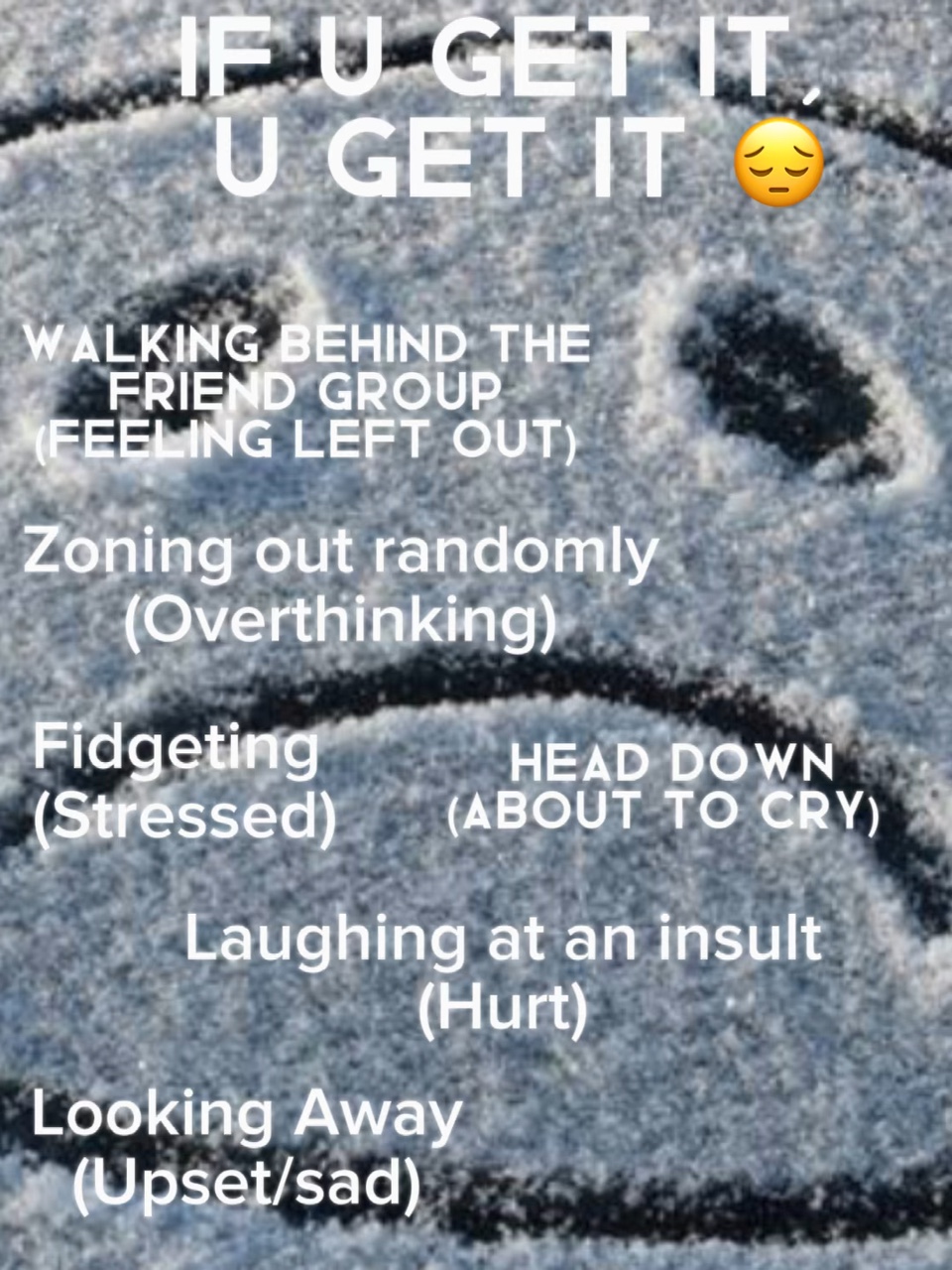 If u know, u know💔