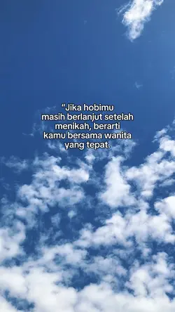“Jika hobimu
masih b