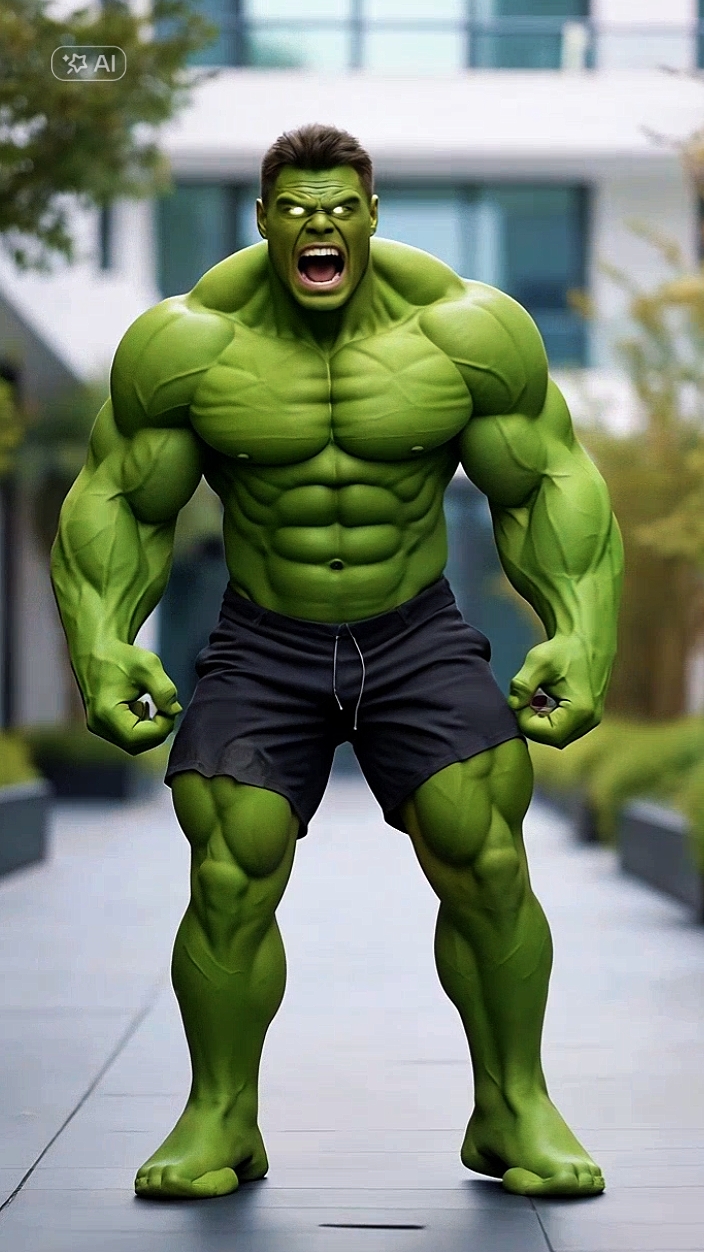 Transfórmate en Hulk
