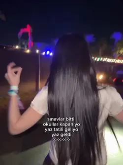yaz geldi