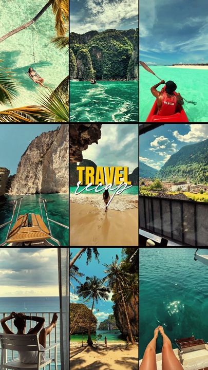 Récapitulatif des voyages d'été