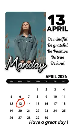 Monday, April 13