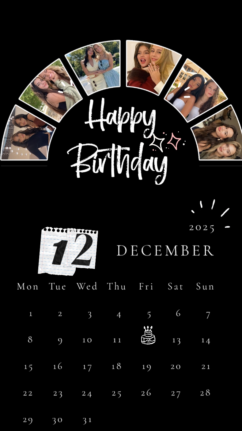CUMPLEAÑOS DE DICIEMBRE 