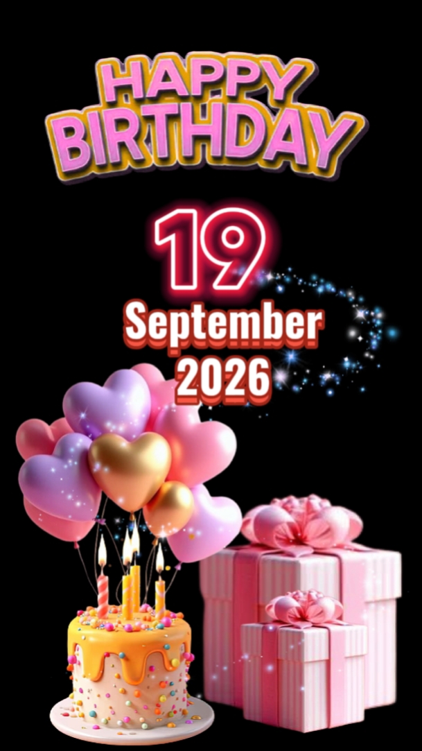 hbd 19 septembre 
