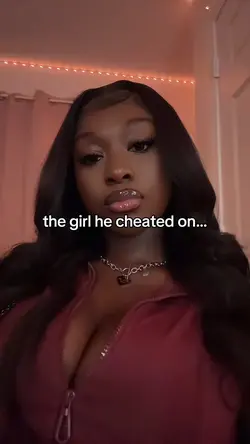 The girl he cheated