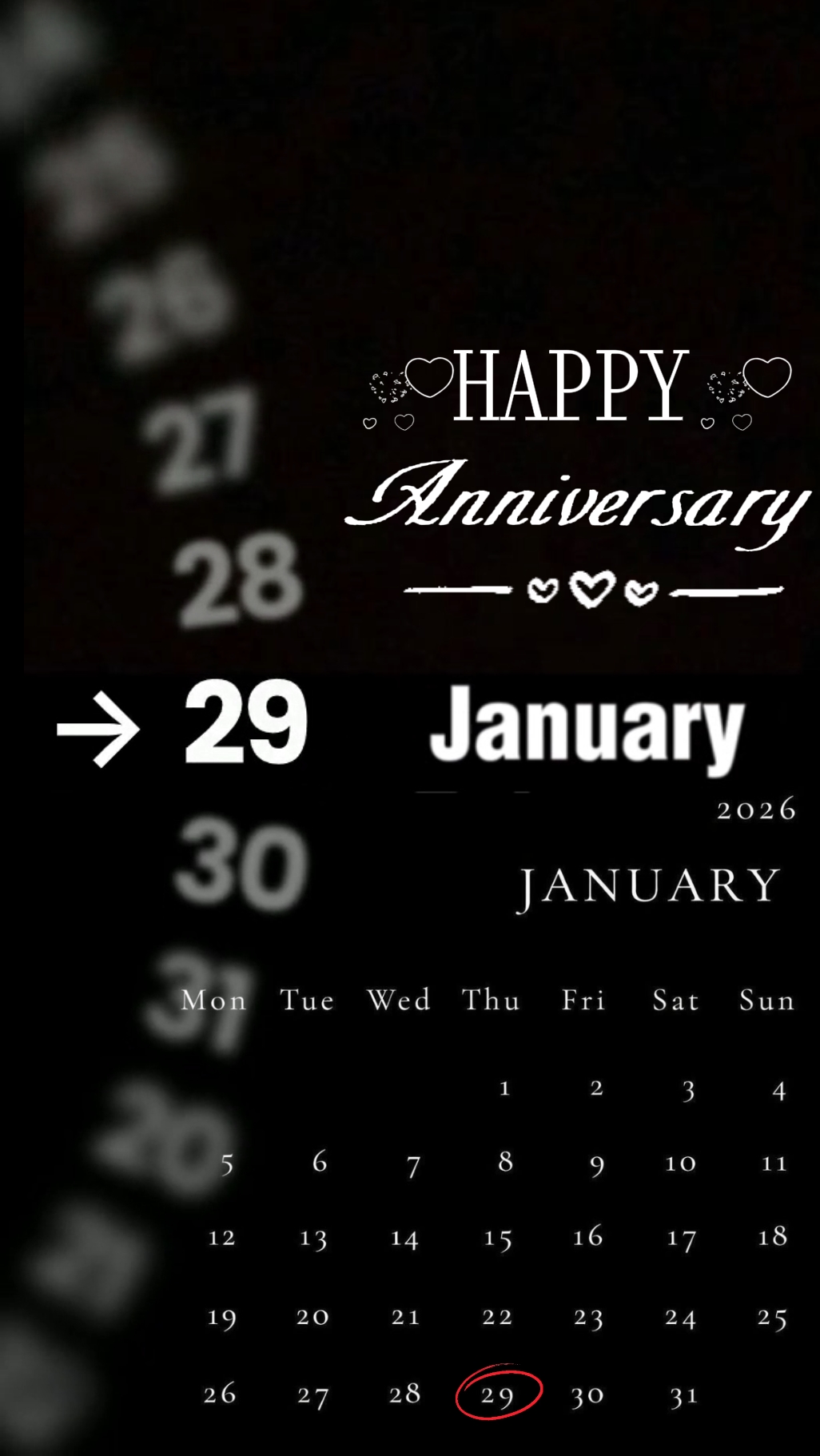 ANNIV 29 OCAK