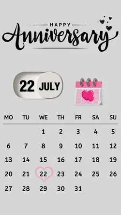 Anniversary 22 July