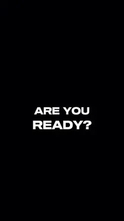 Are you ready? 