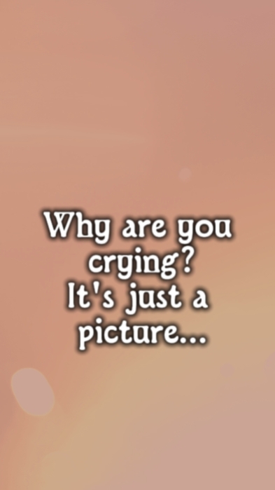 why are u crying 