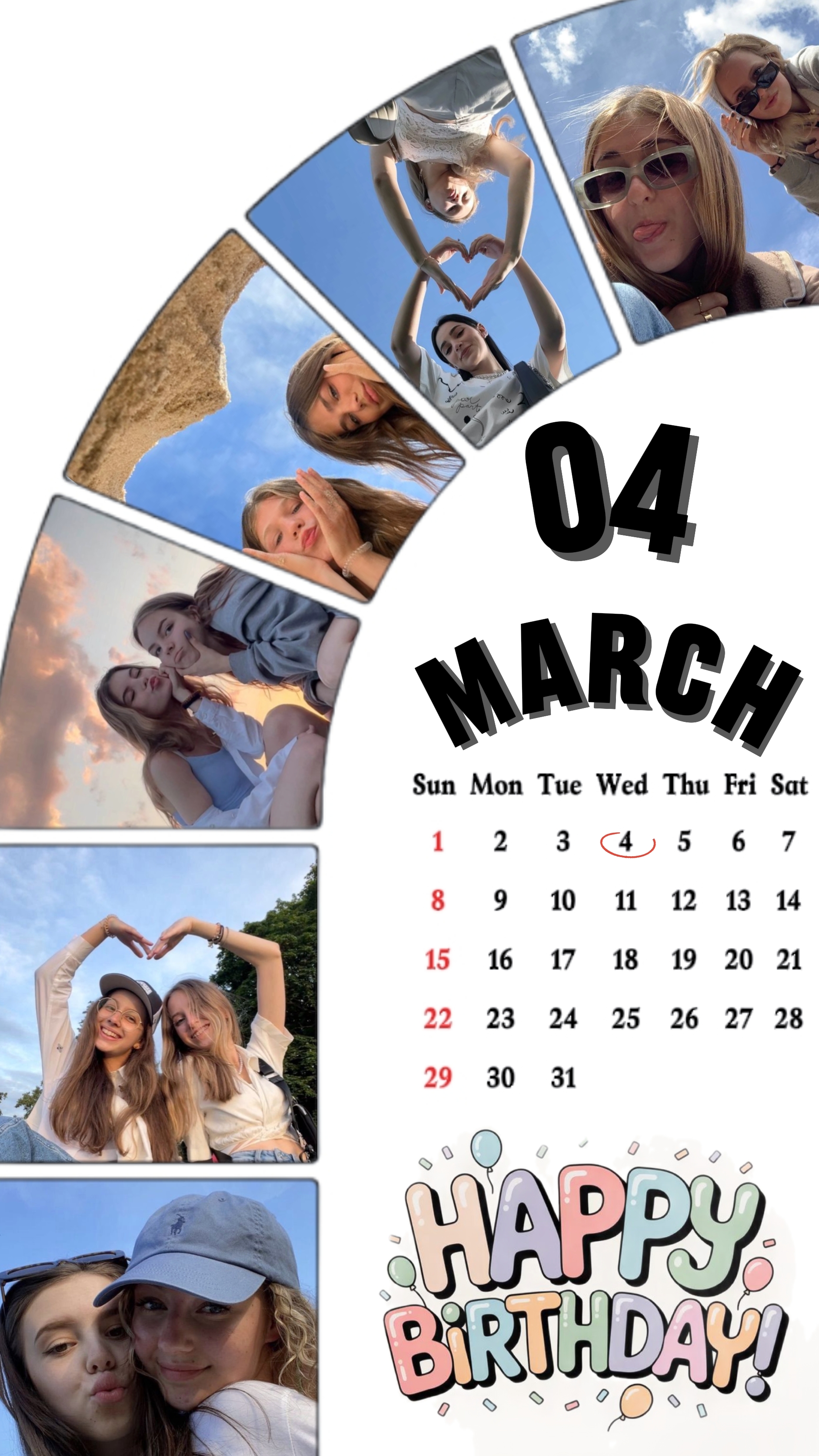 CUMPLEAÑOS 04 DE MARZO