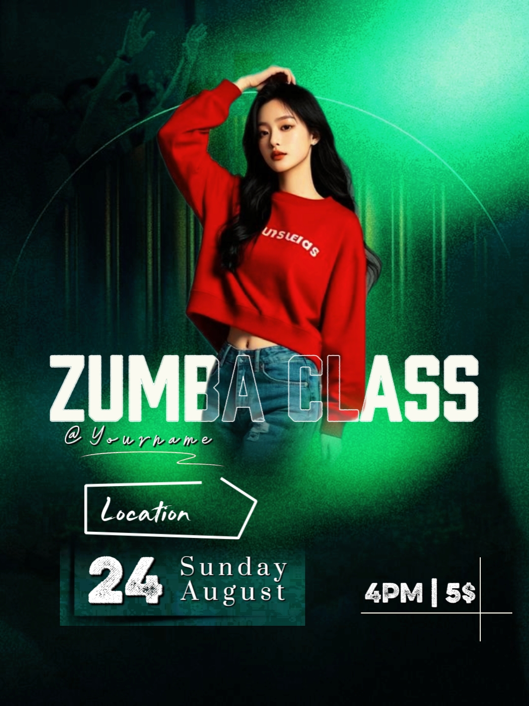 Volante zumba fitness 