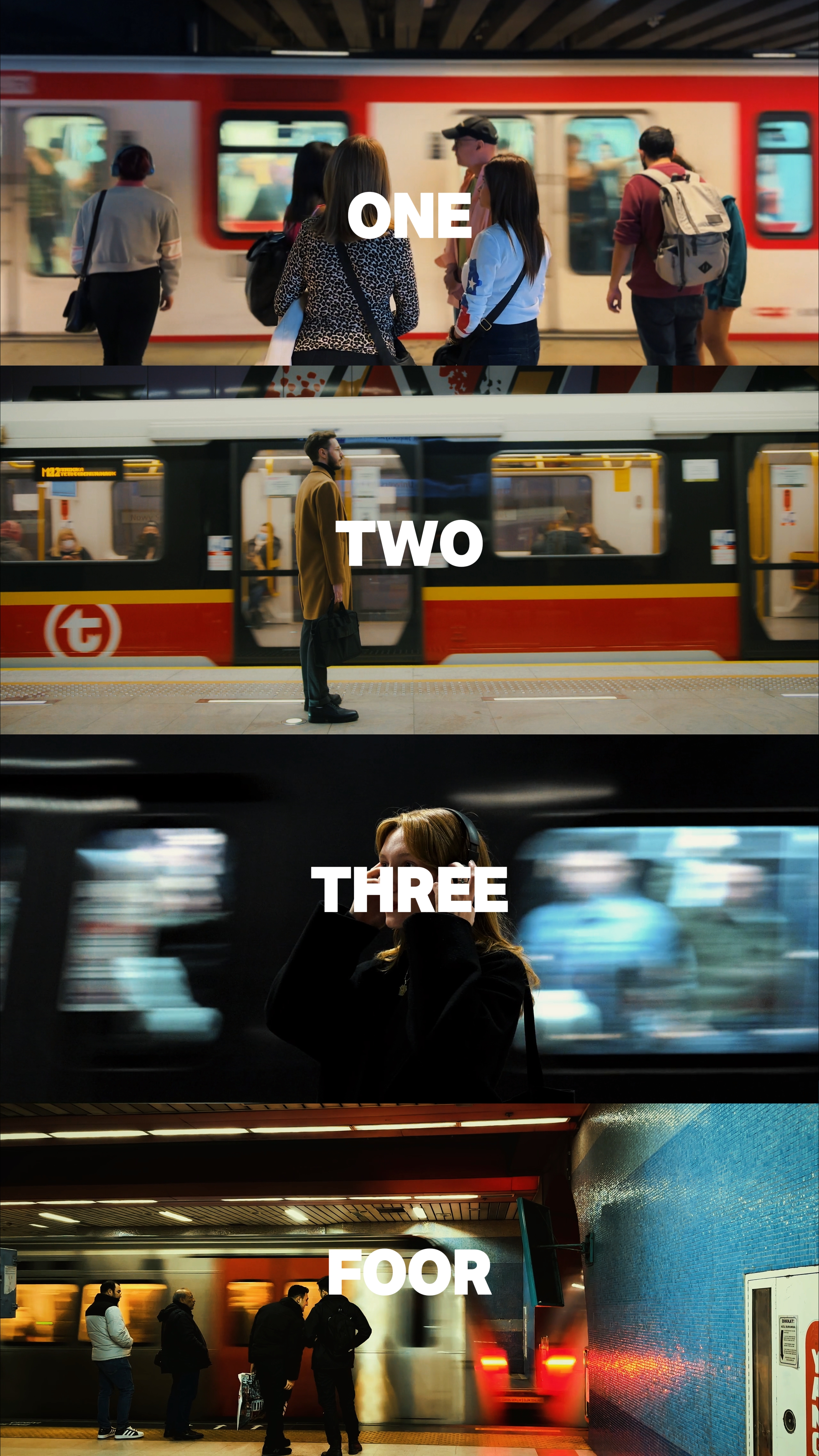 ONE TWO THREE FOOR
