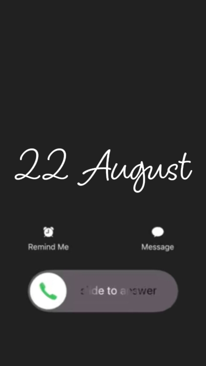 BDAY TO YOU 22AUGUST