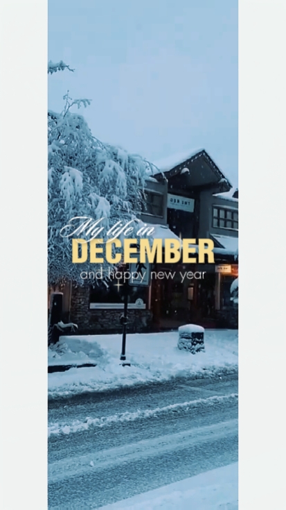 My life in December 