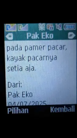 Pesan Pak Eko