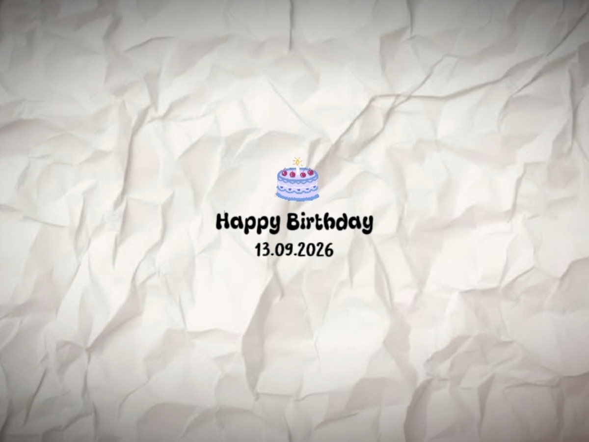 Hbd Son 13 Sep
