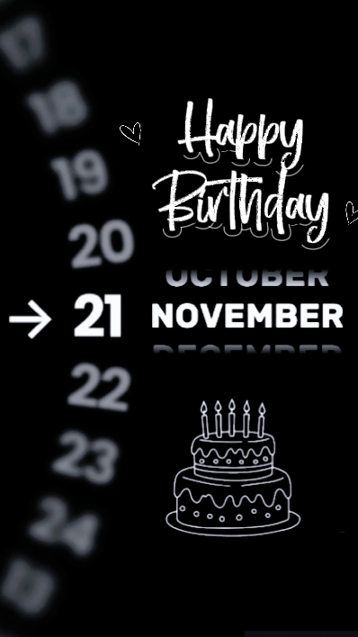 Aniversário 21 de novembro