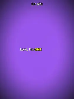 Lord I'm 