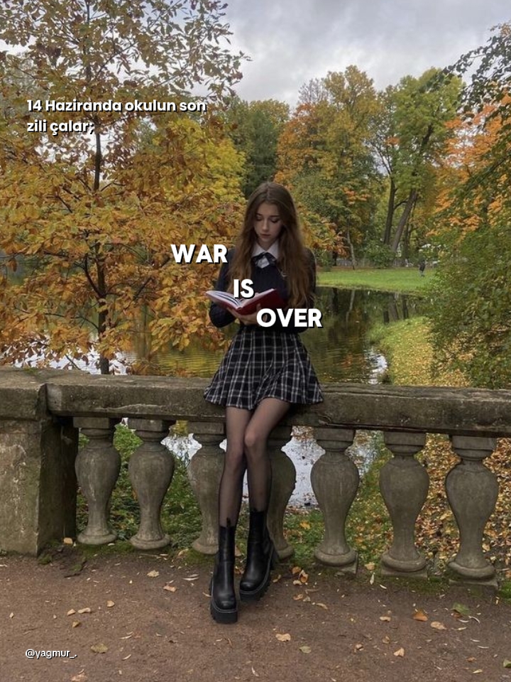 War is over 