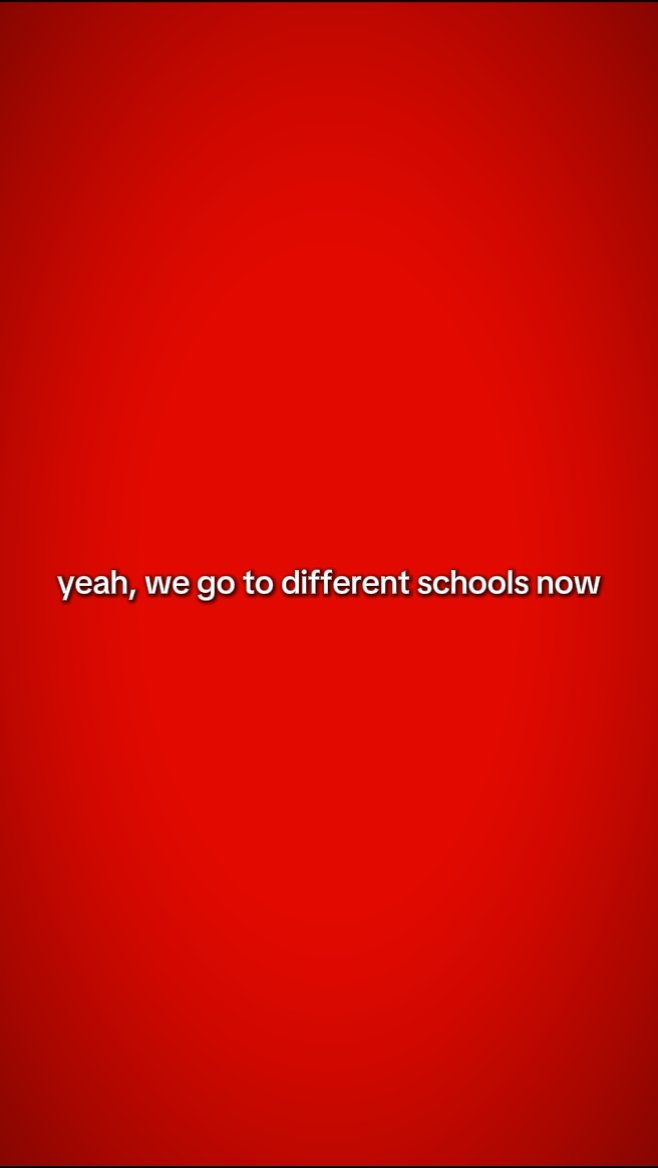 we go to diff school
