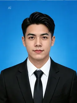 PF latar biru Pria