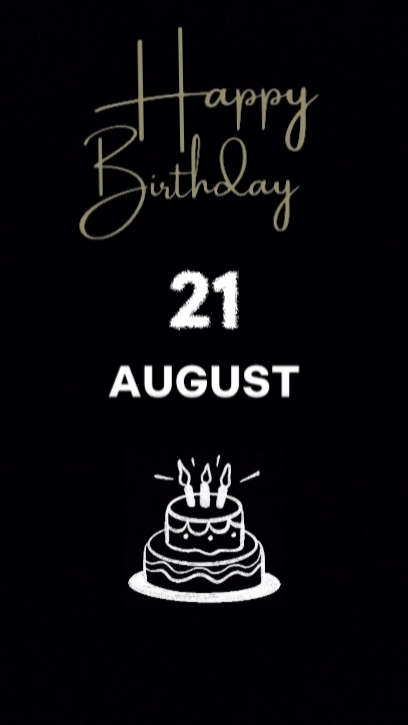 Feliz aniversário para mim