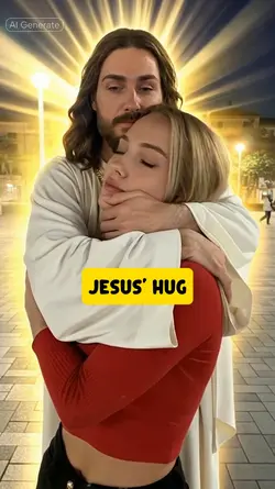Jesus' hug
