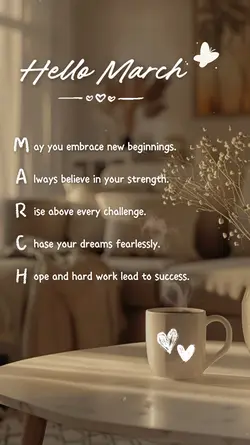 Hello March 