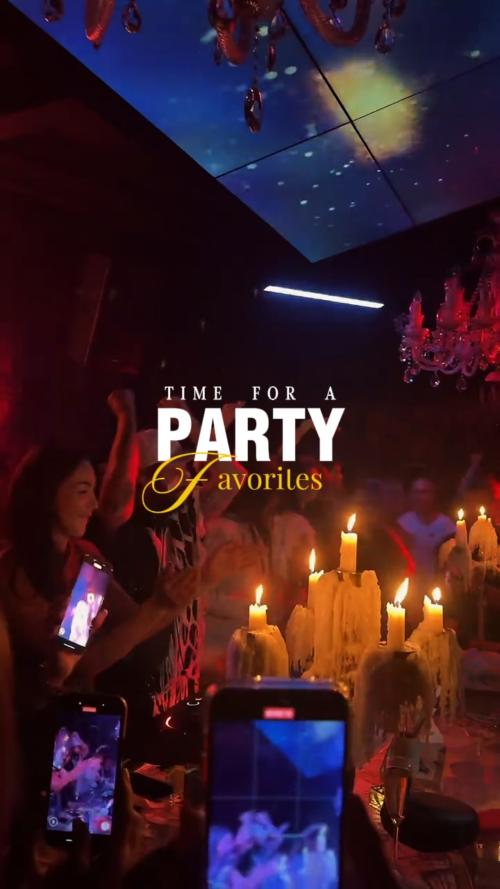 É hora de festejar 