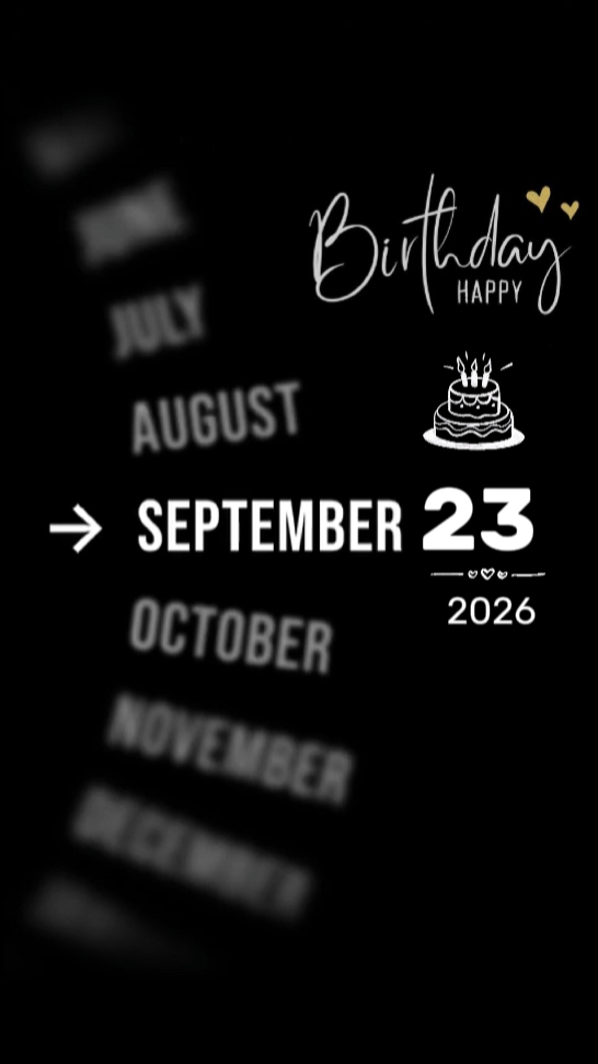 BDAY DAUGHTER 23 SEP