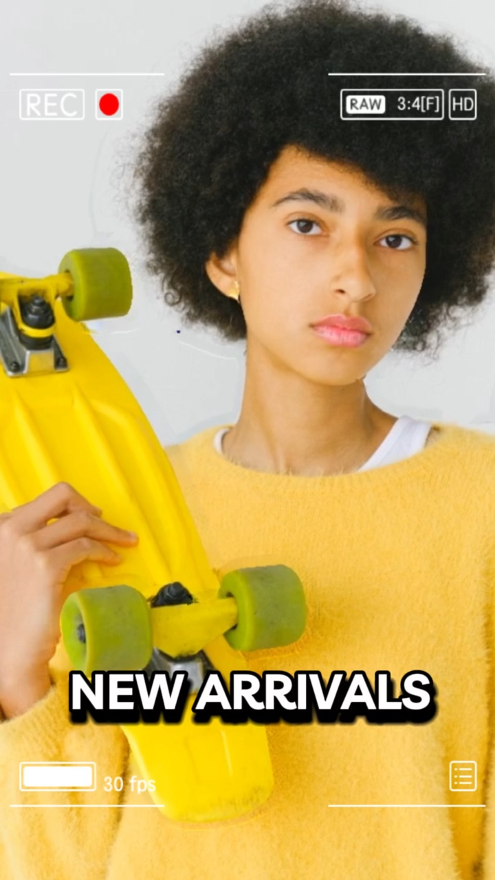 Yeni Gelenler Moda Vlog Ekran Rekreasyonu TikTok Stili